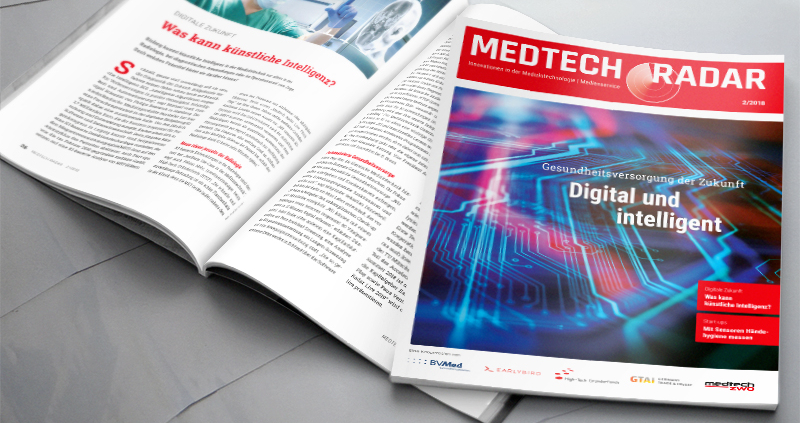 Der Titel vom Magazin Medtech Radar